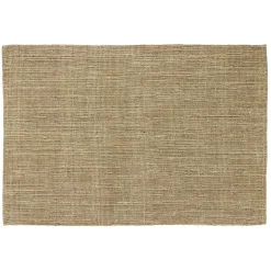 Tapis rectangulaire en jute naturel 100x150 cm