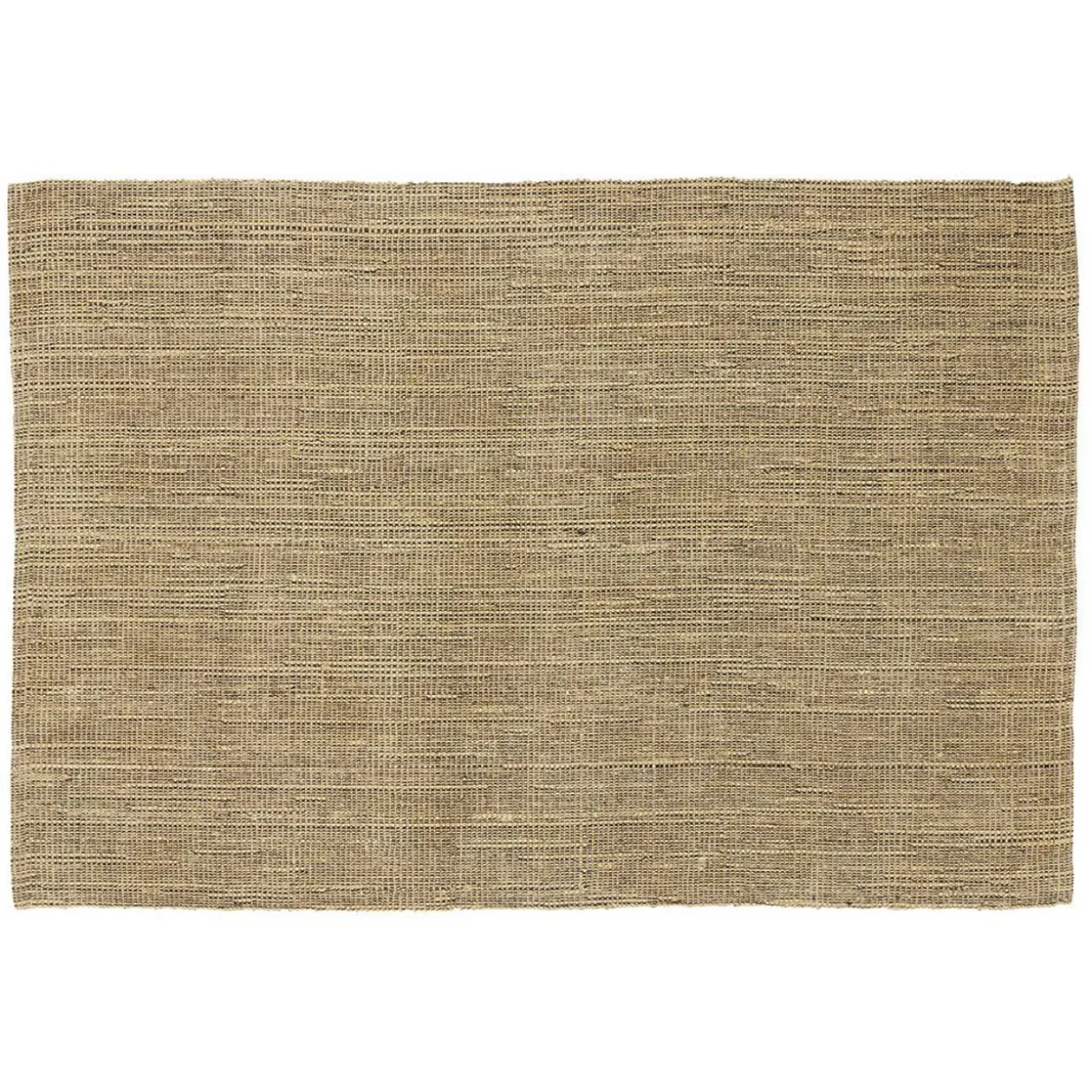 Tapis rectangulaire en jute naturel 100x150 cm