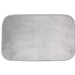 Tapis rectangulaire gris
