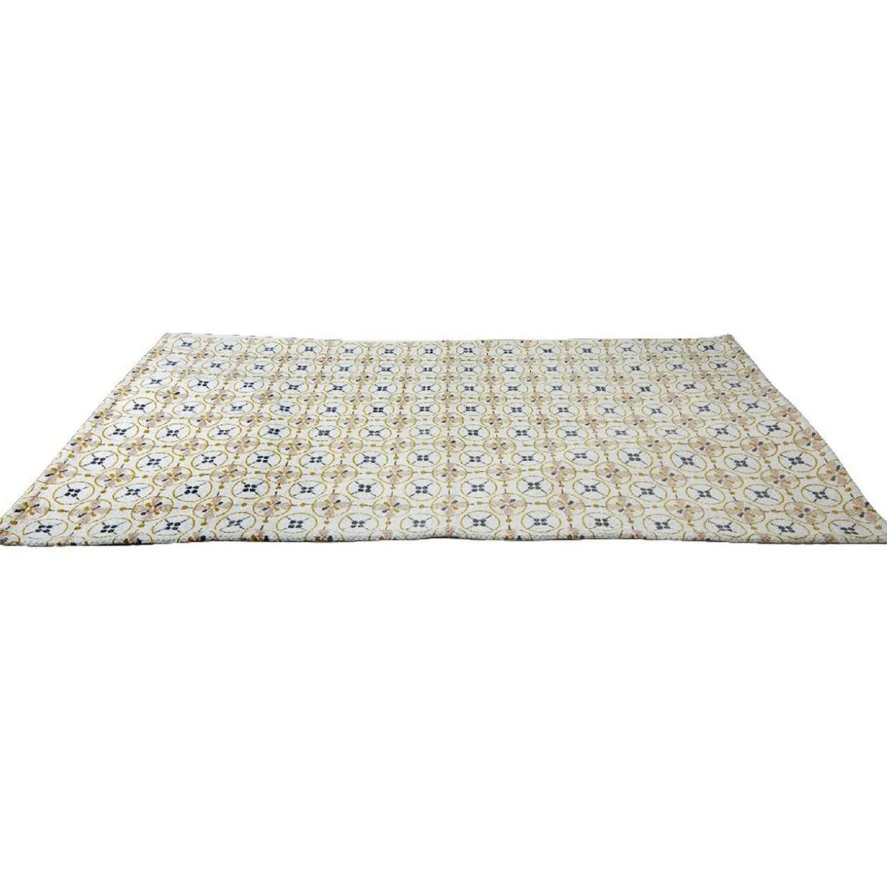 Tapis rectangulaire imprimé carreau de ciment Dolce Vita