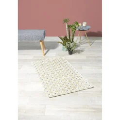 Tapis rectangulaire imprimé carreau de ciment Dolce Vita