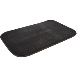 Tapis rectangulaire noir