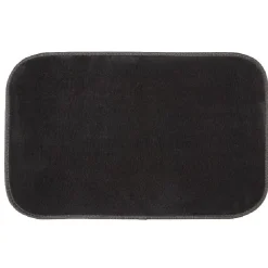 Tapis rectangulaire noir