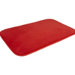 Tapis rectangulaire rouge