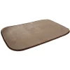 Tapis rectangulaire taupe