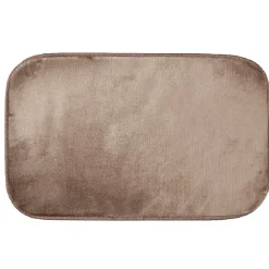 Tapis rectangulaire taupe