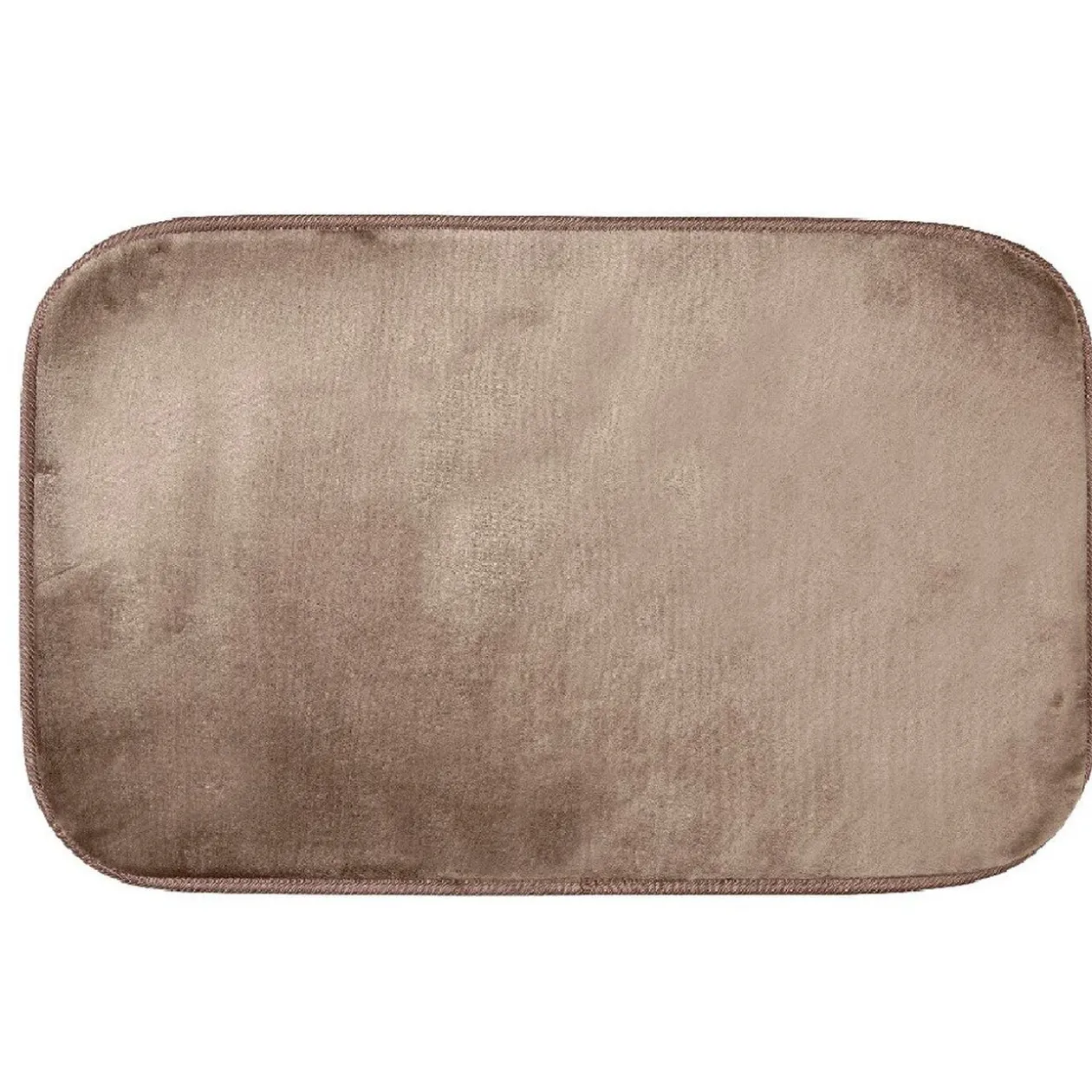 Tapis rectangulaire taupe