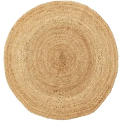 Tapis rond 100% jute Ø120cm