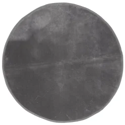 Tapis rond D80 gris