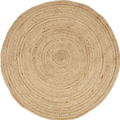 Tapis rond en jute naturel ø 100 cm