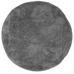 Tapis salle de bain gris foncé