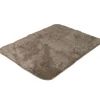 Tapis salle de bain taupe