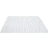 Tapis salle de bain uni blanc