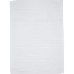 Tapis salle de bain uni blanc