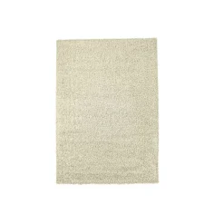 Tapis Shaggy beige clair petit modèle