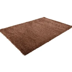 Tapis Shaggy chocolat