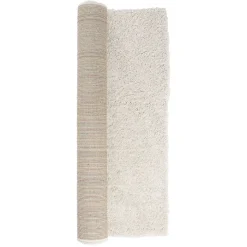 Tapis shaggy Nino 120x170cm beige crème