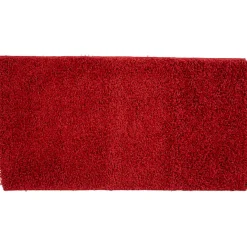 Tapis Shaggy rouge