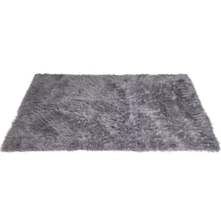 Tapis Shaggy 130x190cm polyester 3 coloris