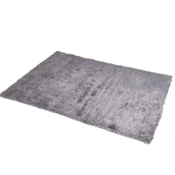 Tapis Shaggy 130x190cm polyester 3 coloris