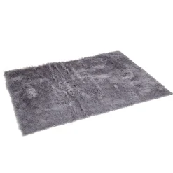 Tapis Shaggy 130x190cm polyester 3 coloris