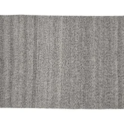 Tapis tissé gris Leina