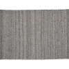 Tapis tissé gris Leina