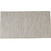 Tapis tissé taupe grand format