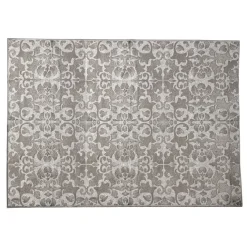 Tapis XL gris style persan