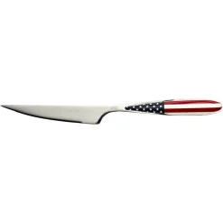 Tartineur inox design drapeau USA