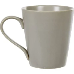 Tasse à thé mug porcelaine gris