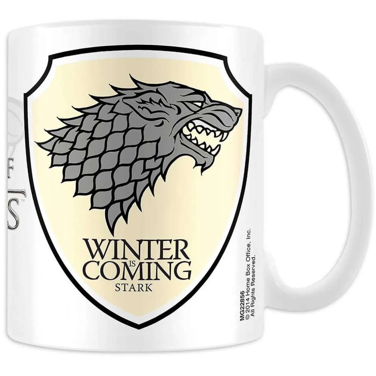 Tasse Game of Thrones céramique imprimé Le Loup Gris Stark