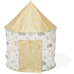 Tente ronde pop-up animaux de la forêt Ø100xH135cm