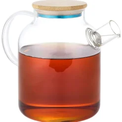 Théière en verre et bambou 1,6L