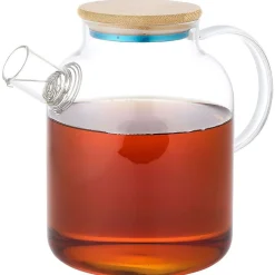 Théière en verre et bambou 1,6L