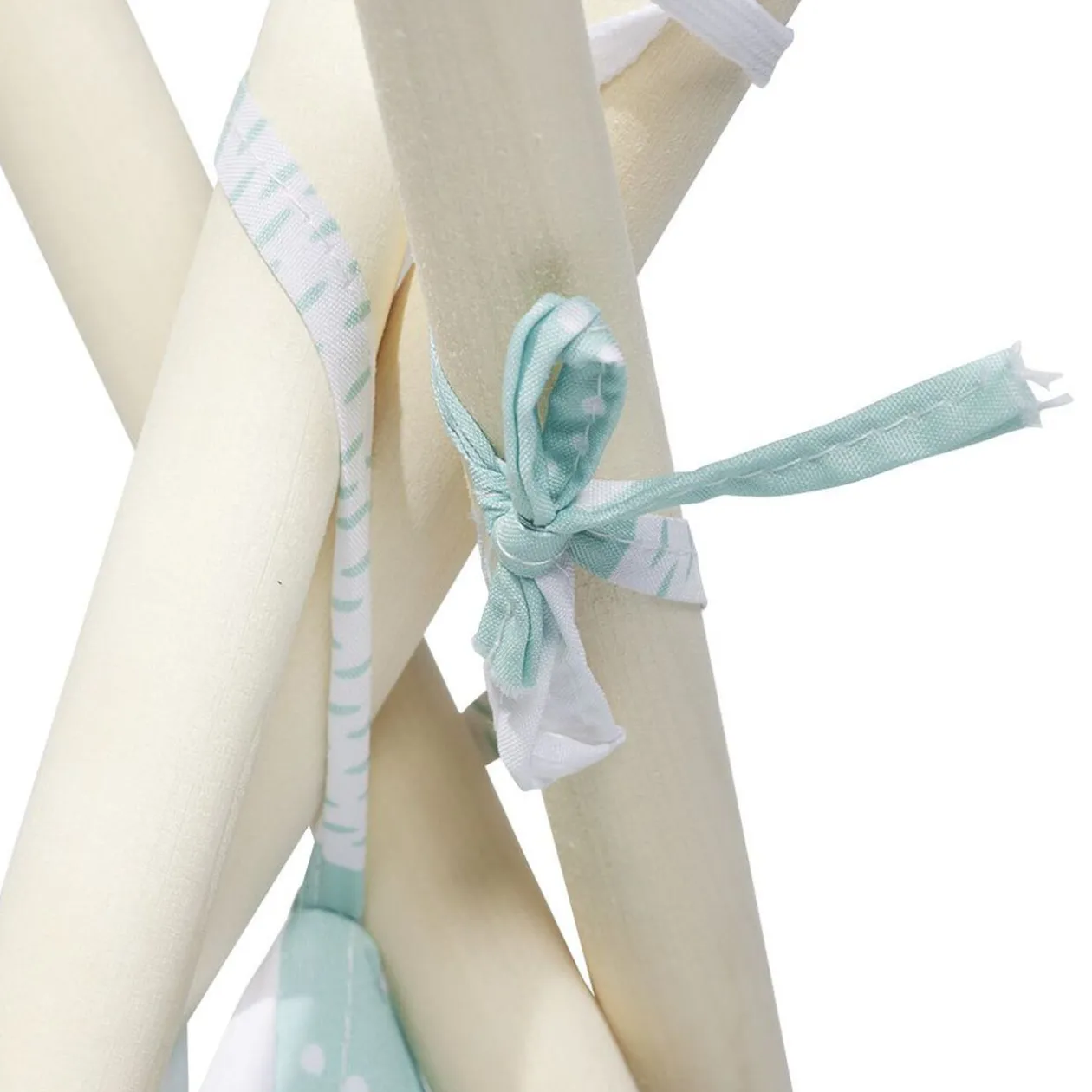 Tipi Dream polyester bleu nuage - L120xP120xH160 cm