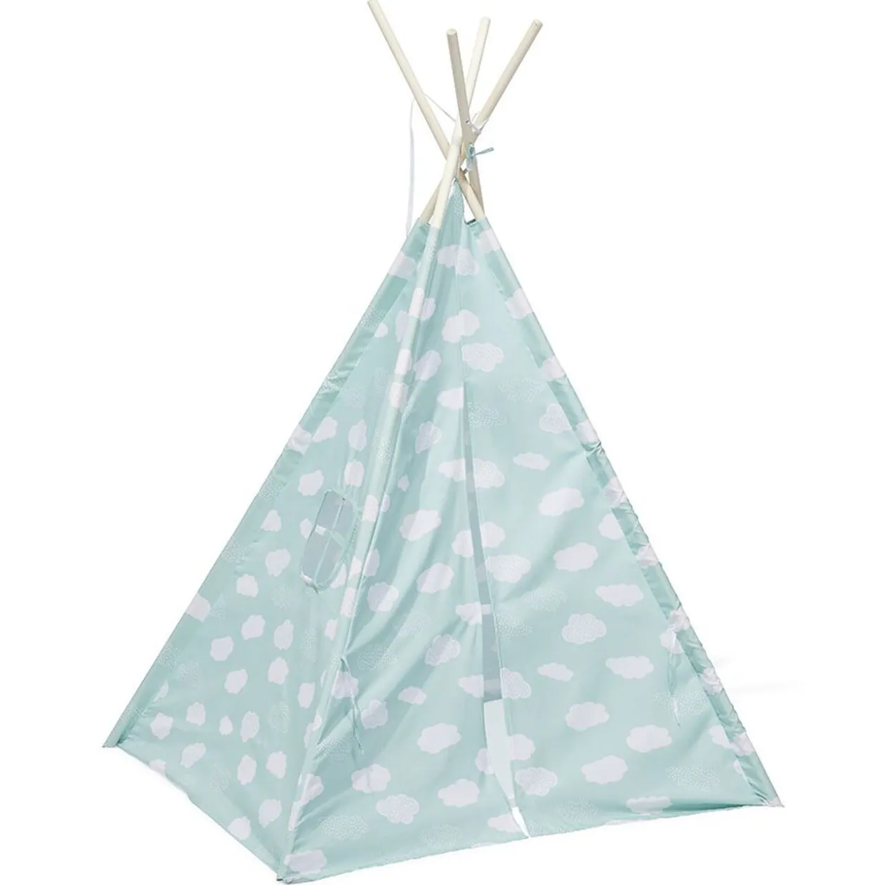 Tipi Dream polyester bleu nuage - L120xP120xH160 cm