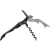 Tire bouchon de sommelier noir argent