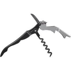 Tire bouchon limonadier noir argenté