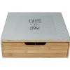 Tiroir toutes dosettes design "Café ou thé"