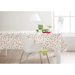 Toile cirée au mètre imprimé cerises