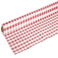 Toile cirée au mètre imprimé vichy