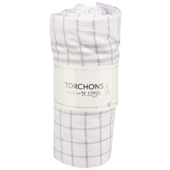 Torchon à carreaux x8
