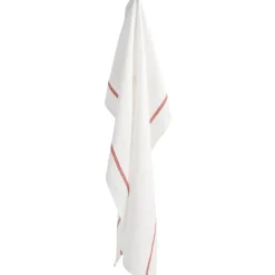 Torchon blanc et rouge x6