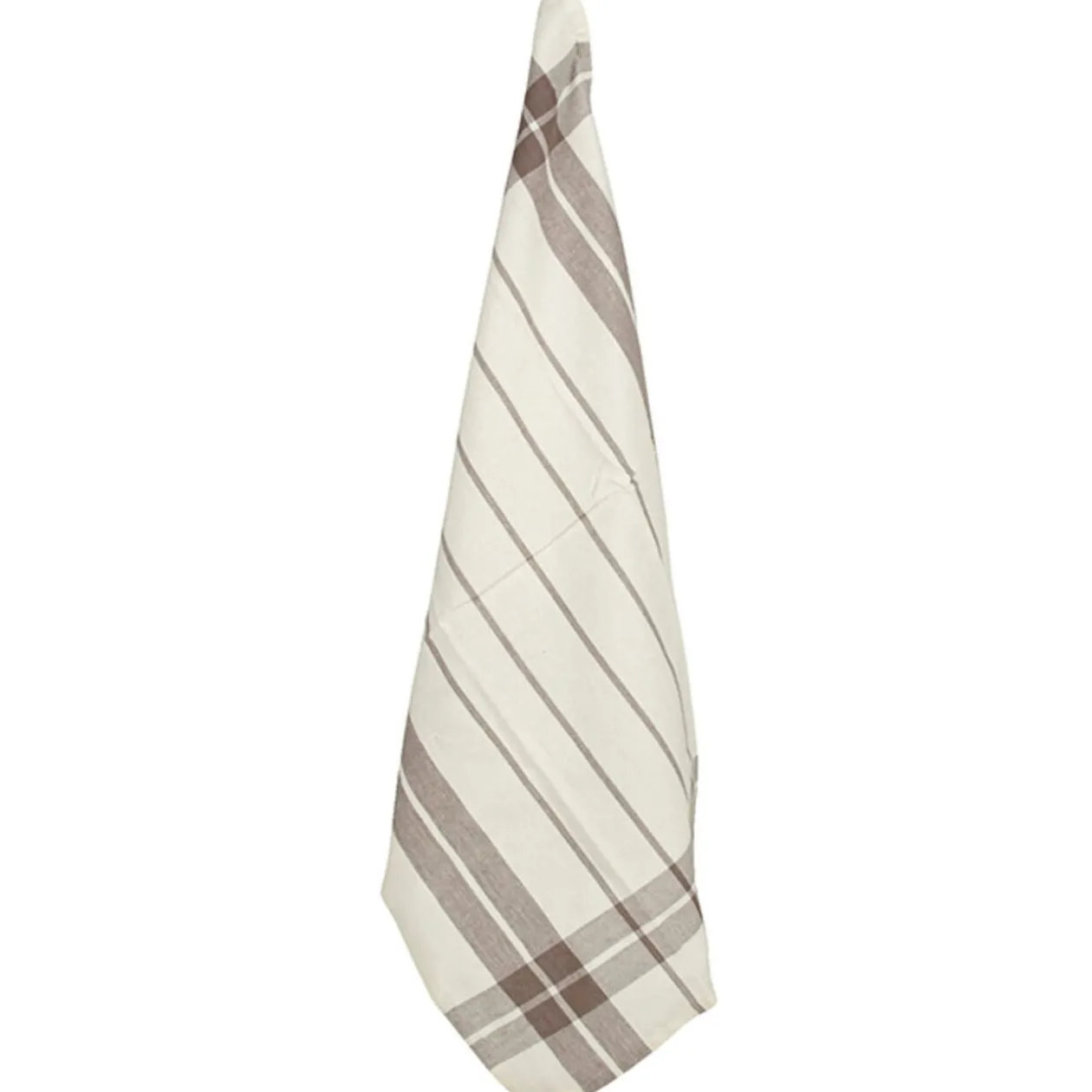 Torchon brodé design macarons