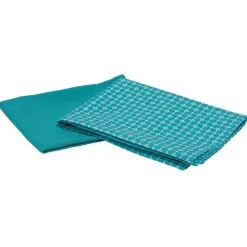 Torchon coton déco cyclade x2