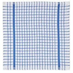 Torchon de cuisine blanc à carreaux x 4