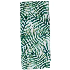 Torchon de cuisine design tropical feuillage x 3