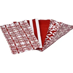 Torchon en coton à motifs variés x5