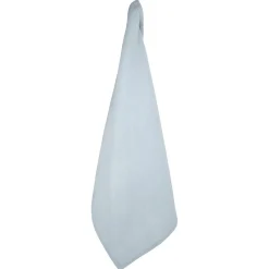 Torchon en coton blanc et bleu x3